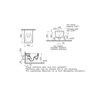 Metropole Wall-hung WC Rim-ex, hidden fixation, 56 cm with bidet function, Clean, matt black 7672B483H0559
