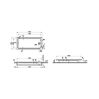 Optimum Neo Dikdörtgen Flat Duş Teknesi 160x75  64700002000
