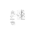S20 Urinal  Top Inlet, White 6202B003-0198