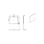 Mia Miroir toute hauteur 119 cm MIA miroir,120cm MIA miroir,120cm 66112