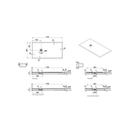 V-Stone Neo 170 x 90 Rectangulaire Receveur 170 x90 Rect., Anthracite, siphon et cache-siphon inclus, coloré, 90 mm Receveur 170 x 90 Rectangulaire, Anthracite, siphon et cache-siphon inclus, coloré, 90 mm, recoupable de 10 cm du côté du mur (3 cotés), réparable (Classification antidérapant PN24) 66200001868