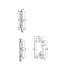 T80 Dikdörtgen Flat Duş Teknesi 150x80 cm  56790002000
