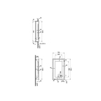T75 Dikdörtgen Flat Duş Teknesi 130x75 cm  57130002000