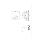 Liquid Lavabo 	60 cm Liquid, lavabo 2 trous de robinets, trop-plein, 60 cm Liquid, lavabo 2 trous de robinets, trop-plein, 60 cm 7316B403-1739