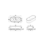 Cocoon Free-Standing Küvet   65660007000