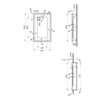 T75 Dikdörtgen Flat Duş Teknesi 120x75 cm  57110002000