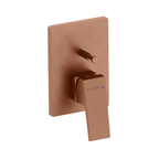 Minimax Square Built-in Bath/ Shower Mixer  Minibox, Mechanic, Brushed Soft Copper A4373224EXP