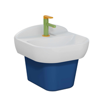 Sento Kids Lavabo Kompakt, 45x40 cm Tek Armatür Delikli, Su Taşma Deliksiz, Beyaz 7350B003-0041