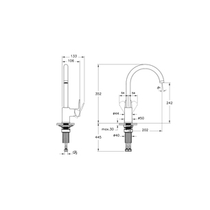 Flow Soft Sink mixer  A43419VUK