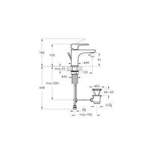 Root Round Basin Mixer Soft Copper Basin Mixer With Pop-Up  A4272229VUK