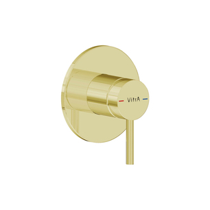 Minimax Round Built-in Bath/ Shower Mixer  Minibox, Mechanic, Soft Gold A4371074EXP