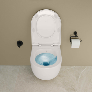 Sento Asma klozet CrystalFlush, gizli montajlı, 54 cm taharet borulu, beyaz 7878B003-0090