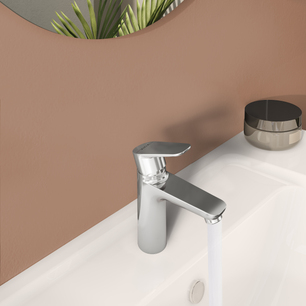 Flow Soft Standard Basin Mixer Chrome  A43009VUK