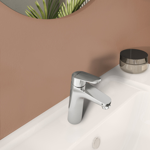 Flow Round Standard Basin Mixer Chrome  A42925VUK