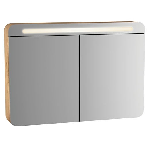 Light oak Sento Mirror Cabinet - 100 cm 61433