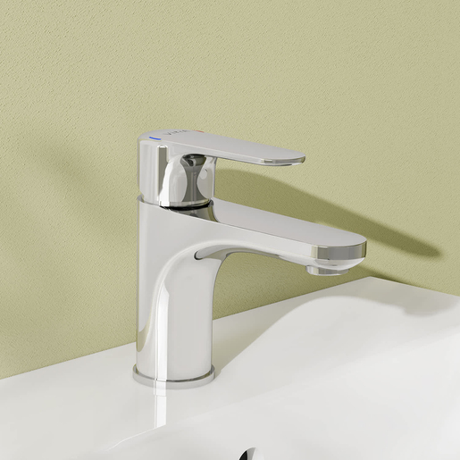 Root Round Compact Basin Mixer