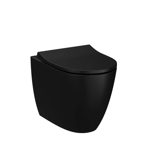 Matte Black Sento Back-to-wall WC - 54 cm 7985B083-0075