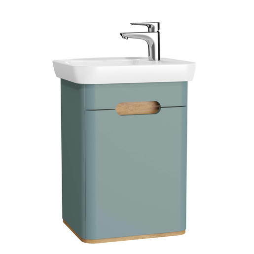 Matte Fiyord Green Sento Washbasin Unit - 50 cm 65869