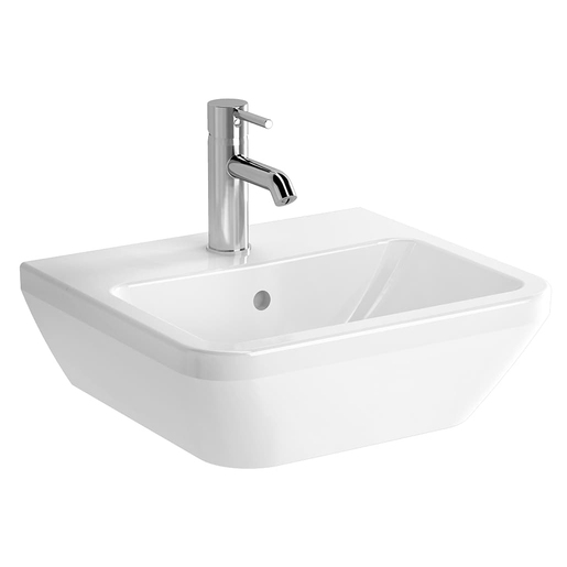 White Integra Square Washbasin - 45cm 7047L003-0001