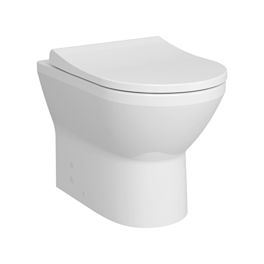 White Integra Back-to-Wall Toilet 7059B003-0075