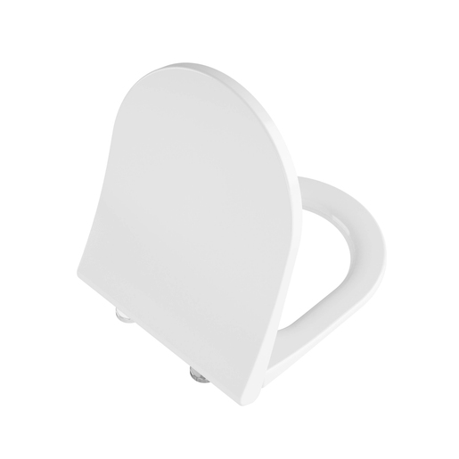 Universal Soft-Closing Toilet Seat, Slim - Round