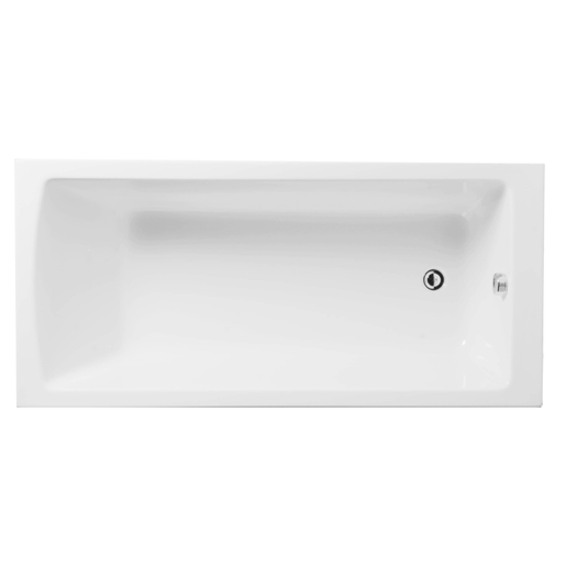 White Neon Rectangular Bathtub 52280001000