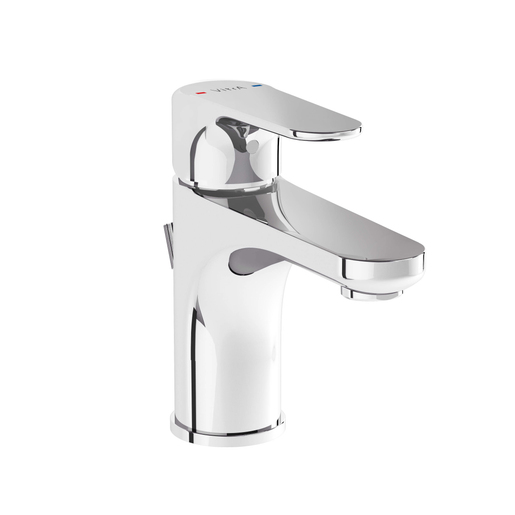 Root Round Basin Mixer with pop-up