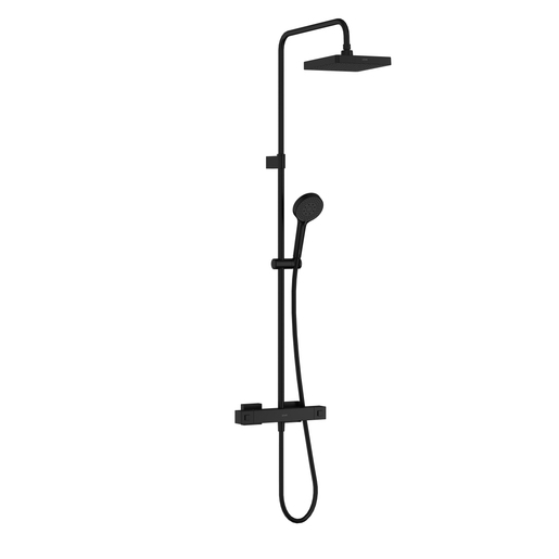 Aqua Base Square Thermostatic Shower Column