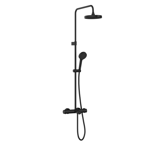 Aqua Base Round Thermostatic Bath/Shower Column