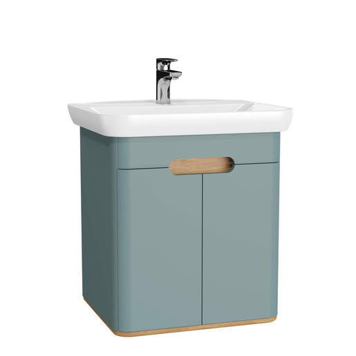 Matte Fiyord Green Sento Washbasin Unit - 65 cm 65870