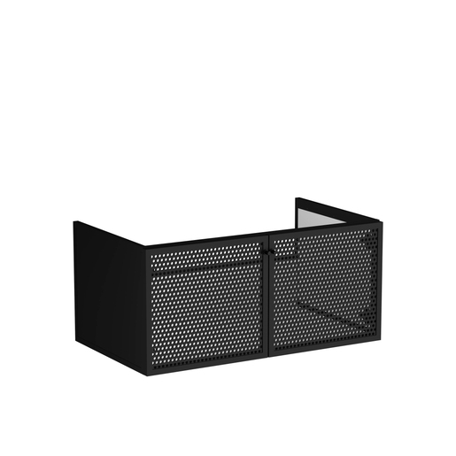 Liquid Washbasin Unit With Metal Mesh Doors