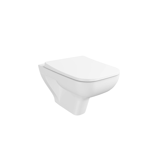 S20 Square Wall-Hung WC Pan, 52cm