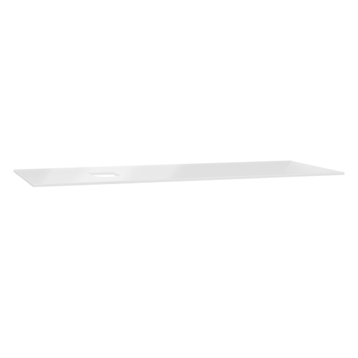 White Origin Glass Countertop 65722