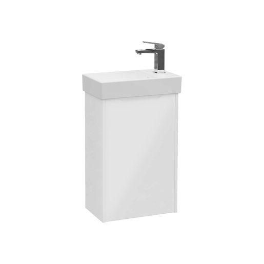 Sareta Square Wall-hung Washbasin Unit – 45 cm, suitable for a vanity basin