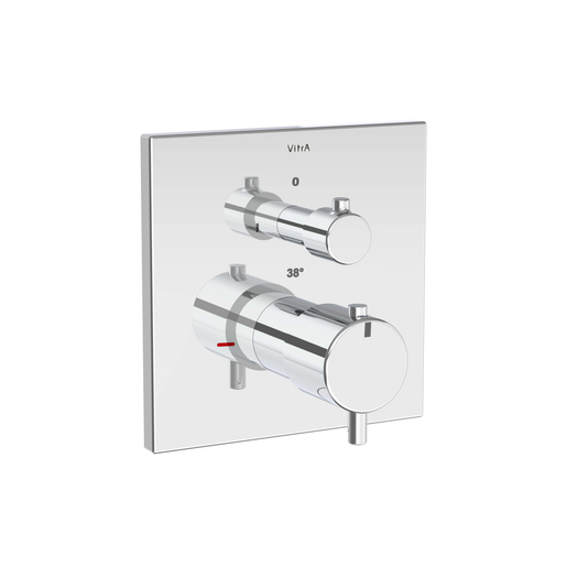 Aquaheat Thermostatic Built-in Shower Mixer - Square