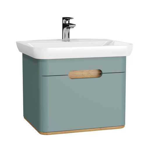 Matte Fiyord Green Sento Washbasin Unit - 65 cm 65873