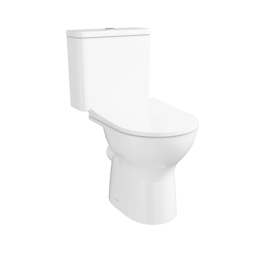 S20 Round Close-Coupled WC Pan, 63cm