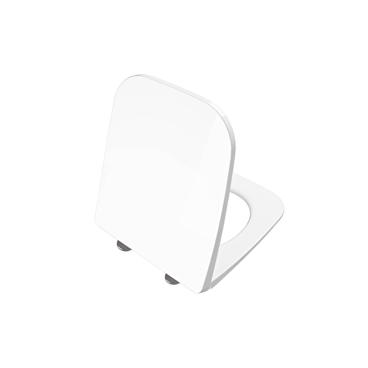 Universal Soft-Closing Toilet Seat, Super Slim - Square