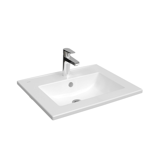 S20 Square Vanity Washbasin, 1TH, 100cm