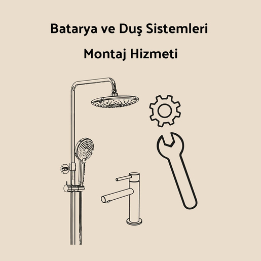 Armatür ve Duş Sistemleri Montaj Hizmeti