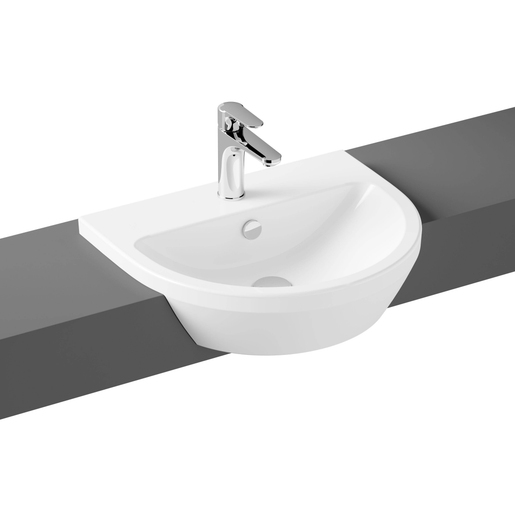 Integra Semi-Recessed Basin - 55cm