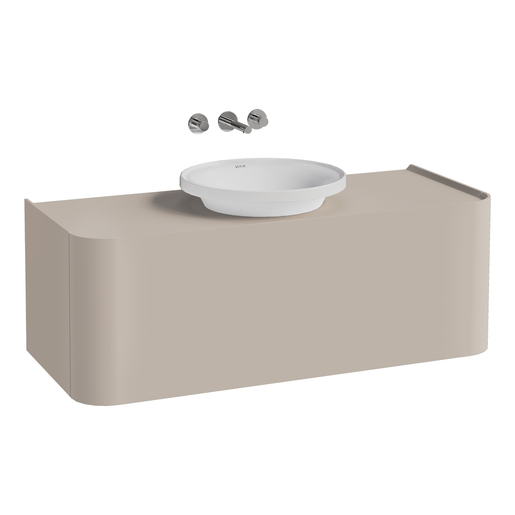 Glora Wall-hung Washbasin Unit – 100 cm, suitable for a countertop bowl