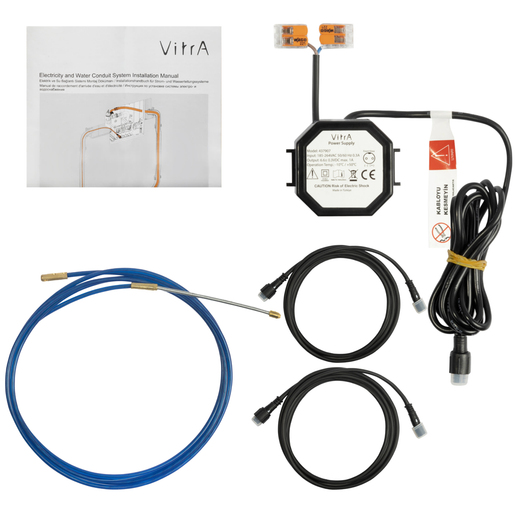Installation set for electrical connection