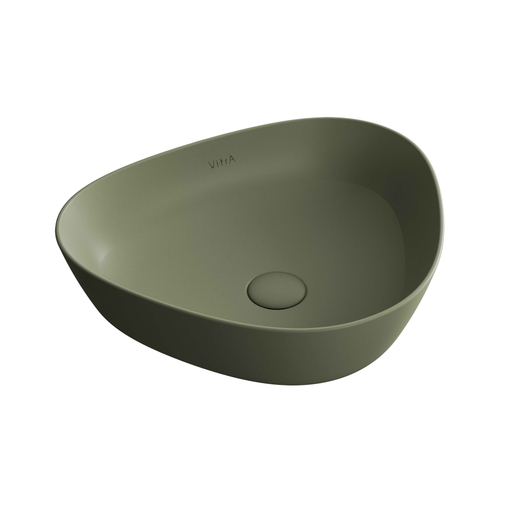 Matt Moss Green Plural Triangular Countertop Bowl 7812B475-0016