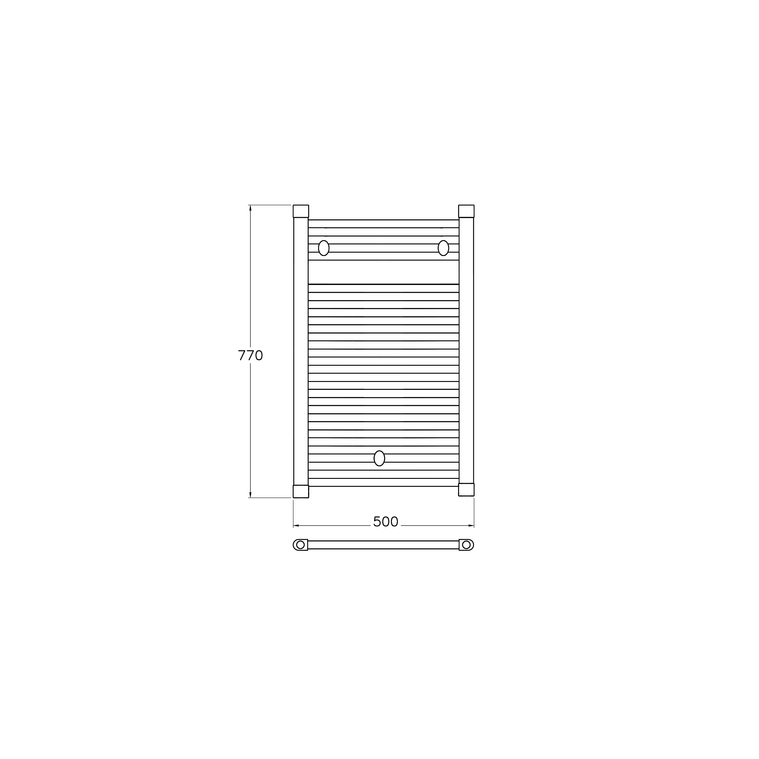 Artepan Havlupan Düz Formlu Krom A44845