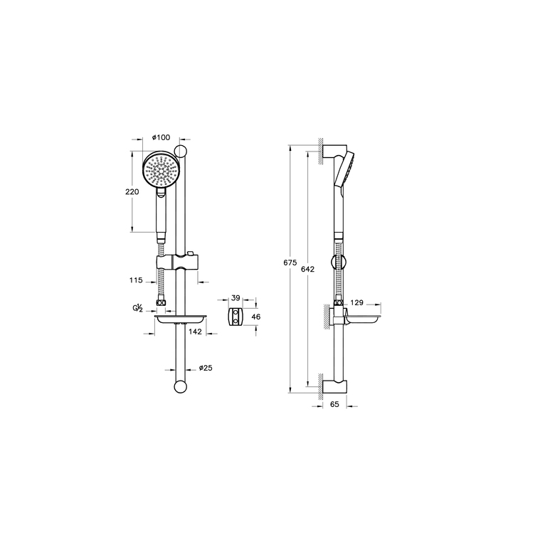 Master Shower Set - A45693EXP