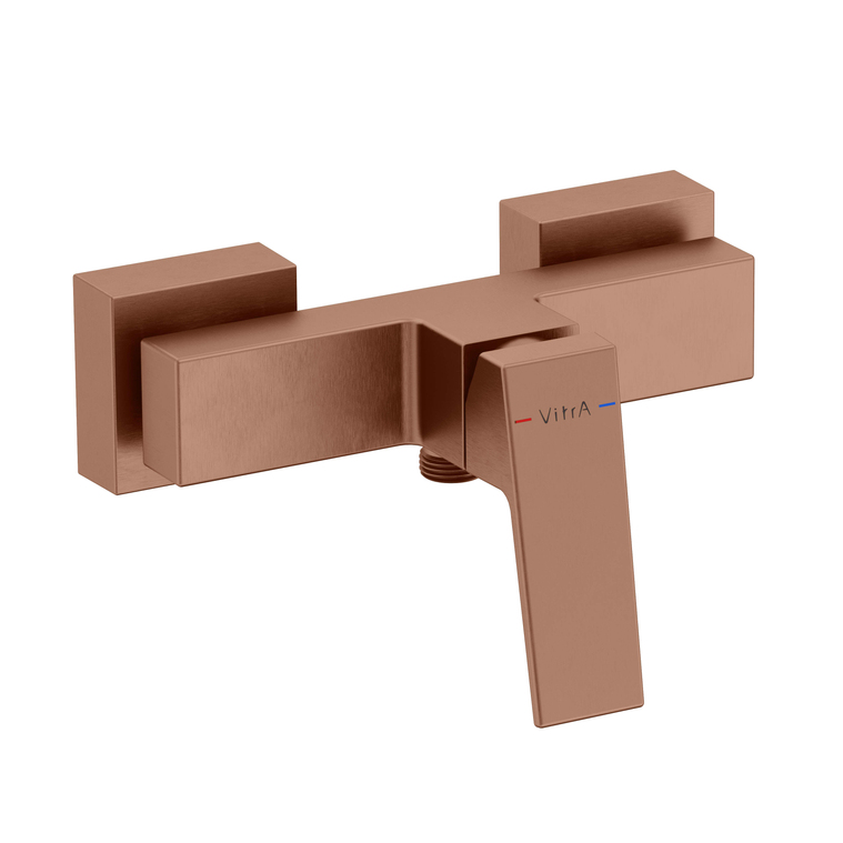 Minimax Square Built-in Bath/ Shower Mixer  Brushed Soft Copper A4352124EXP